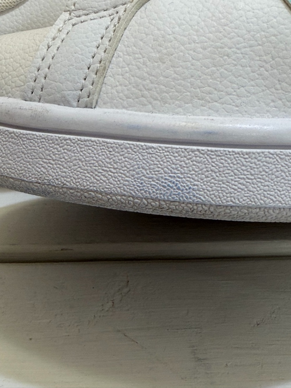 Adidas Cloudfoam White Mint Green Stripe Sneakers Women’s Size 10 Casual Shoes - Picture 11 of 12